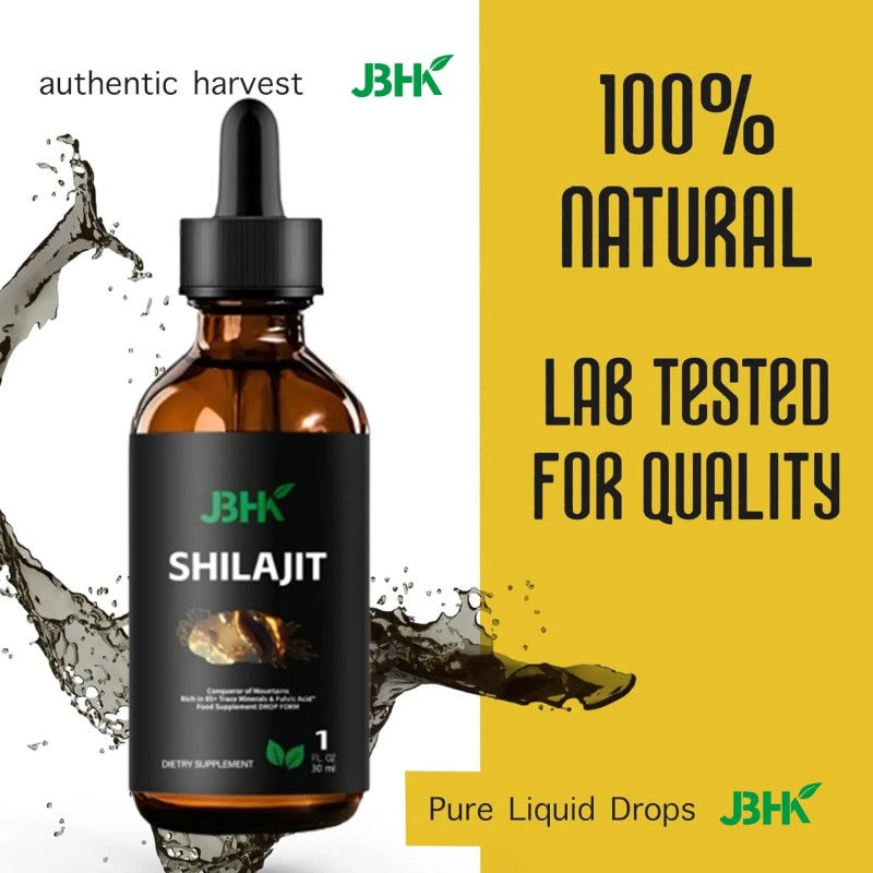 Health Beverage Manufacturer - Private Label Shilajit Liquid