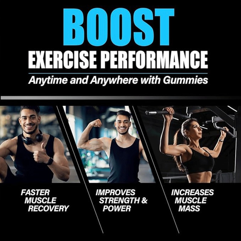 Creatine Gummies Manufacturer - OEM Strength Muscle Building