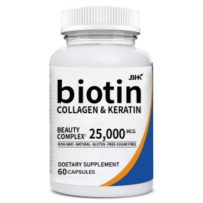 Biotin Capsules Manufacturer - OEM Keratin Collagen Bottle