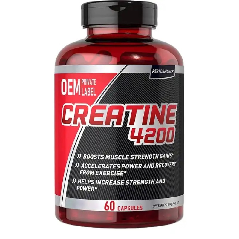 Creatine Capsules Factory - OEM Muscle Growth Protein Support