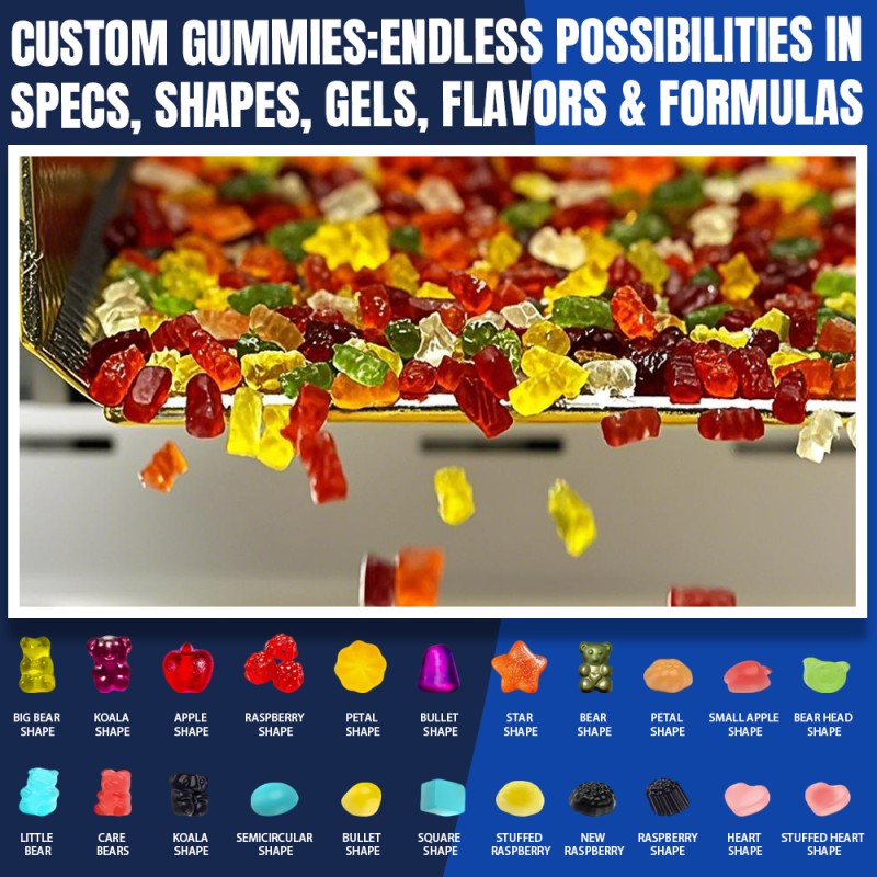 Creatine Gummies Manufacturer - OEM Strength Muscle Building