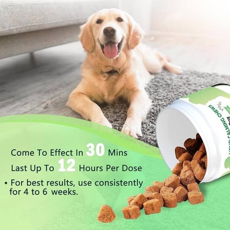 Calming Chews Factory - OEM Hemp Dog Relaxation Supplement