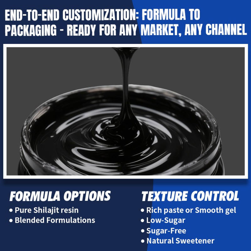 Ayurvedic Supplement Manufacturer - OEM Pure Shilajit Resin