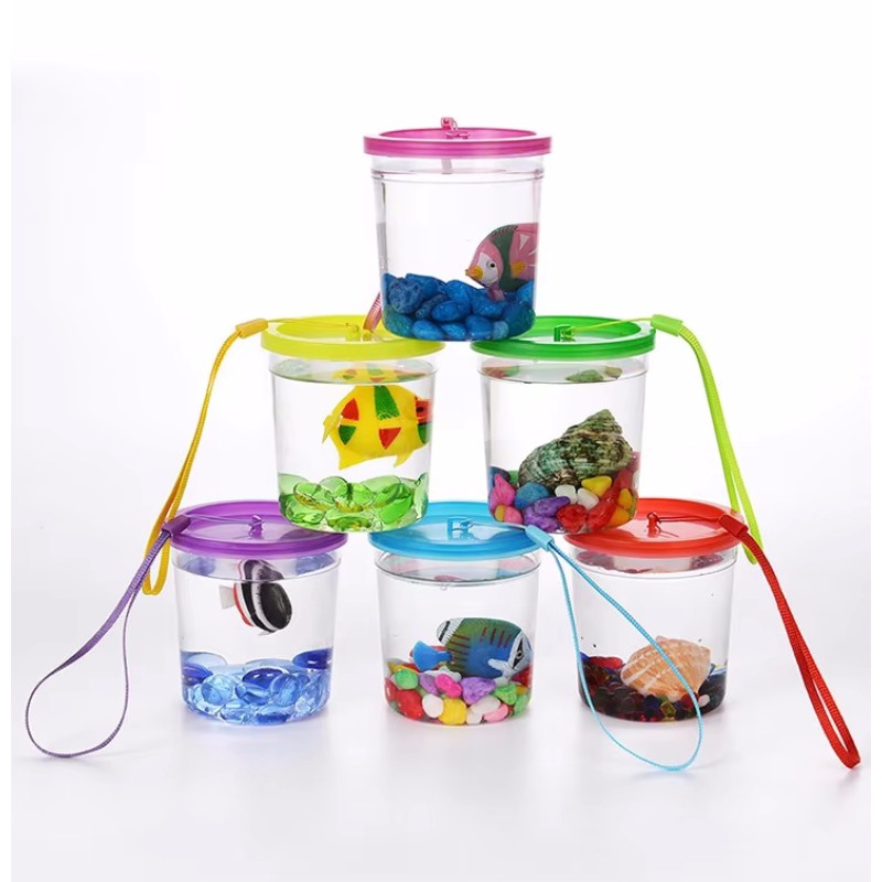 Portable Fish Bowl Manufacturer - OEM Closed Betta Fish Cup
