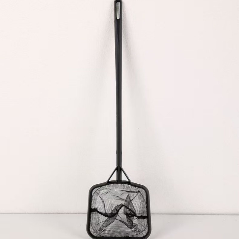 Fishing Net Manufacturer - OEM Black Long Handle Square Net