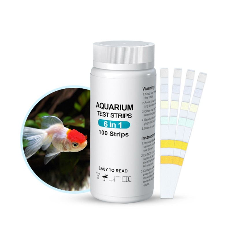 Water Test Kit Supplier - OEM 6 in 1 Quality Test Strips