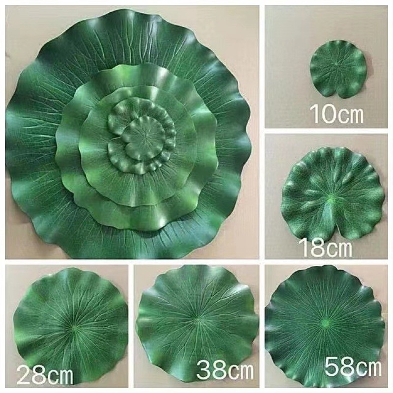 Lotus Leaf Decor Supplier - OEM Simulated Floating Buddha Props