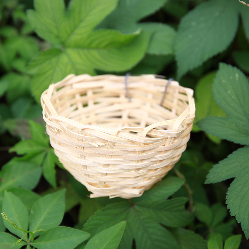 Bamboo Bird Nest Supplier - OEM Farmhouse Pastoral Parrot Nest