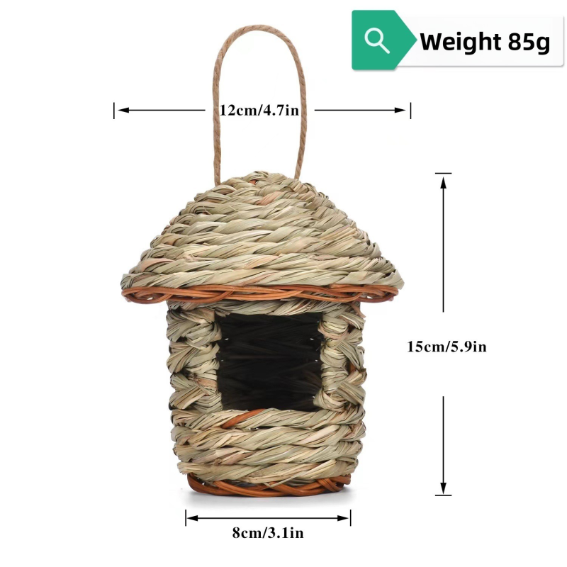 Bird Cage Manufacturer - OEM Ecological Grass Woven Nest
