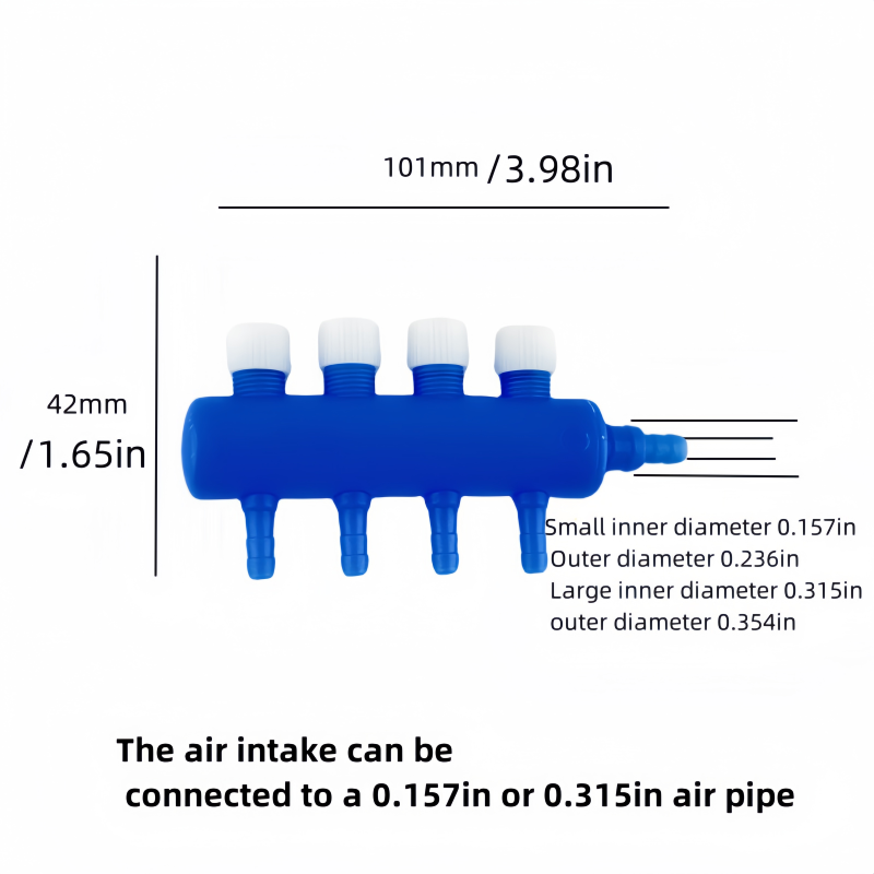 Air Control Valve Factory - OEM Adjustable 2-8 Way Flow