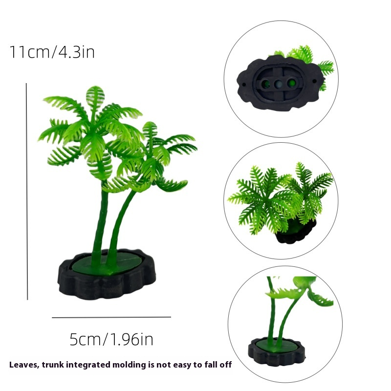Coconut Tree Ornament Supplier - OEM Plastic Water Plants