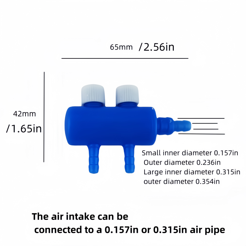 Air Control Valve Factory - OEM Adjustable 2-8 Way Flow