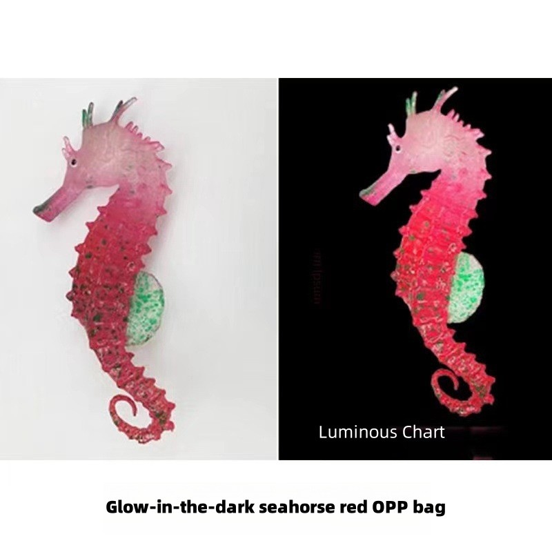 Seahorse Ornament Factory - OEM Glow in Dark Silicone Decor