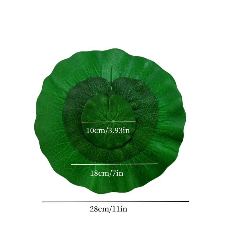 Lotus Leaf Decor Supplier - OEM Simulated Floating Buddha Props