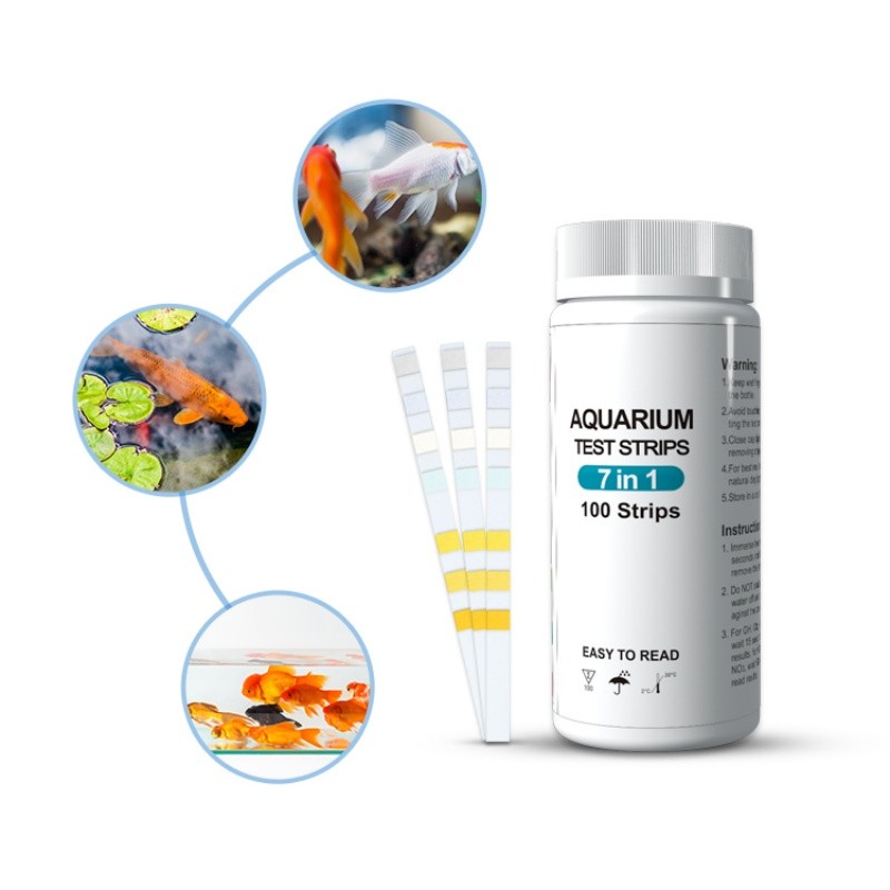 Aquarium Test Strips Factory - OEM 7 in 1 Water pH Kit