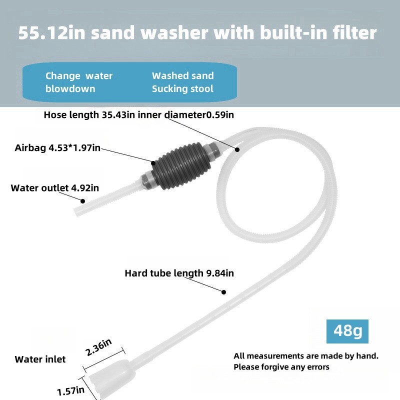 Handheld Gravel Cleaner Factory - OEM Air Pump Filter Nozzle