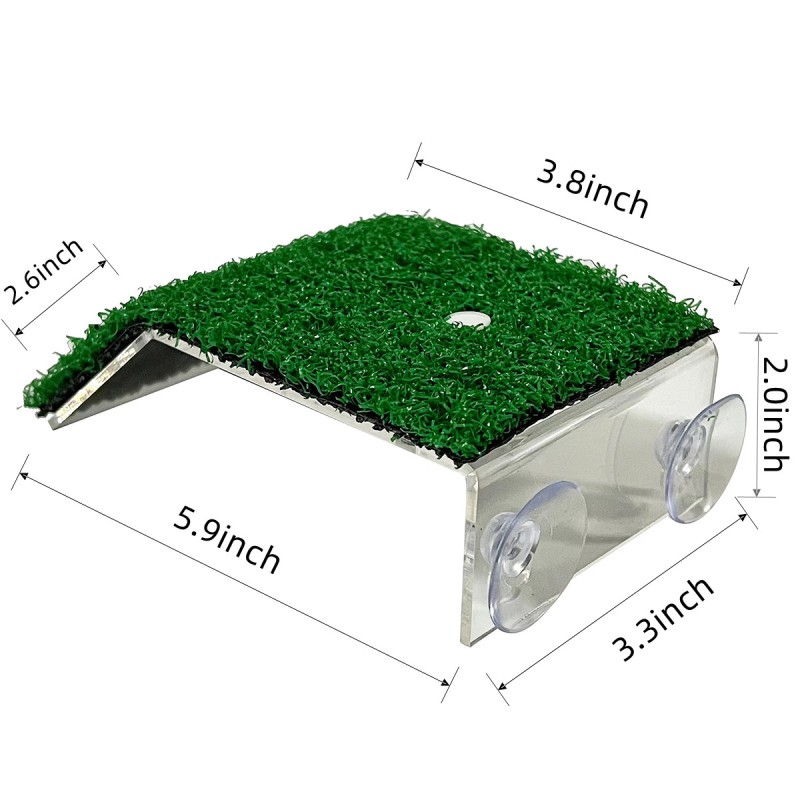 Turtle Platform Supplier - OEM Acrylic Climbing Basking Lawn