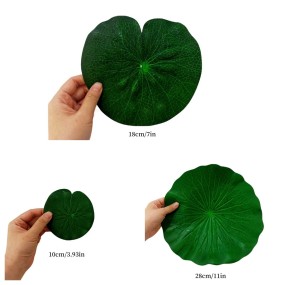 Lotus Leaf Decor Supplier - OEM Simulated Floating Buddha Props