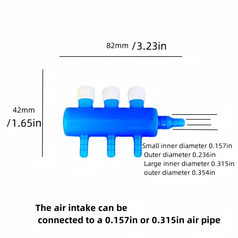 Air Control Valve Factory - OEM Adjustable 2-8 Way Flow