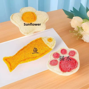 Pet Toy Supplier - Loofah Set Teeth Cleaning Teaser Wand Custom