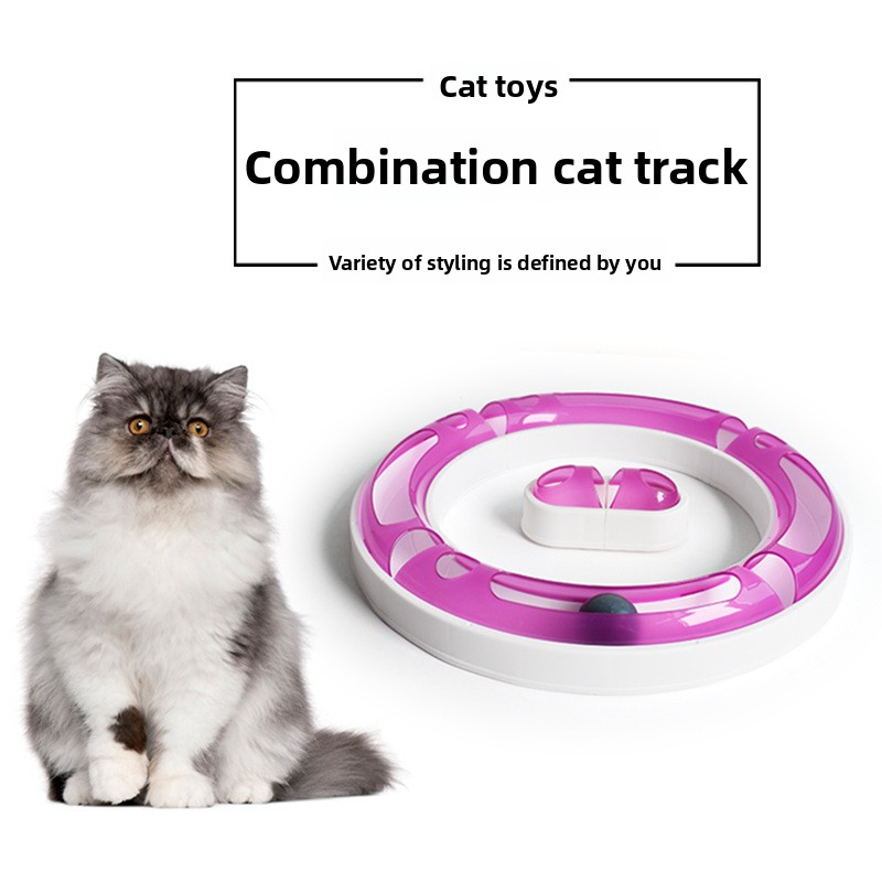 Pet Toy Manufacturer - Deformable Plastic Race Track Ball Custom Design