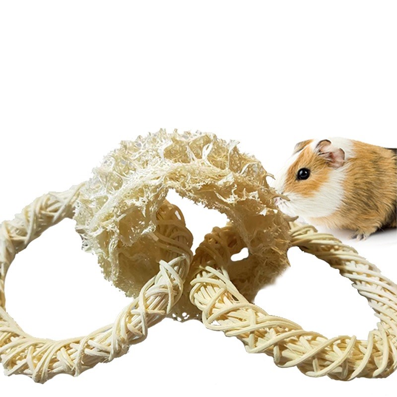 Pet Toy Supplier - Silk Gourd Core Rattan Material Custom