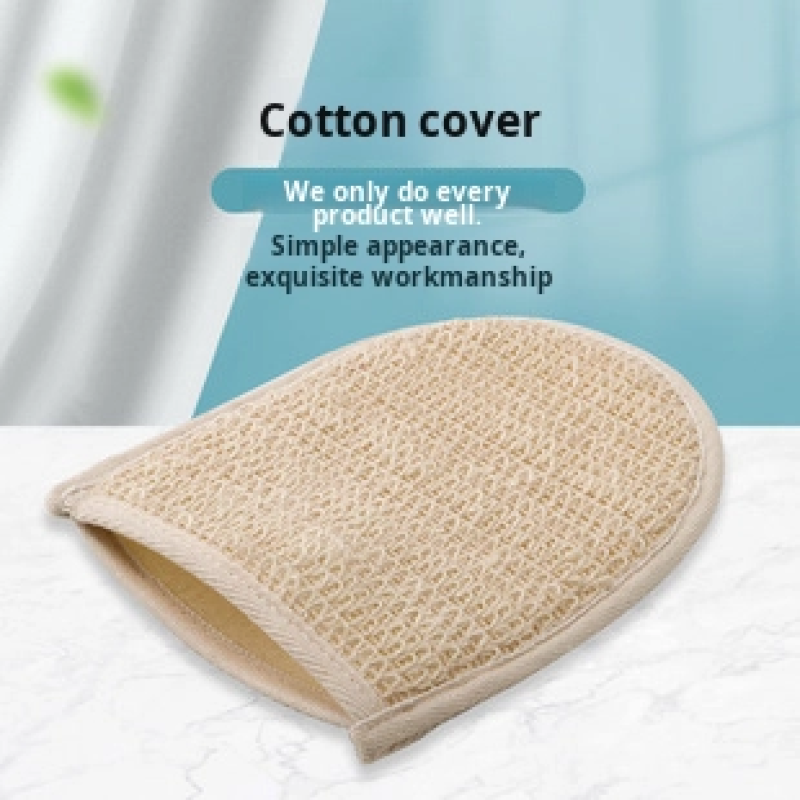 Bath Scrubber Supplier - Double Sided Sisal Gloves Effective Custom