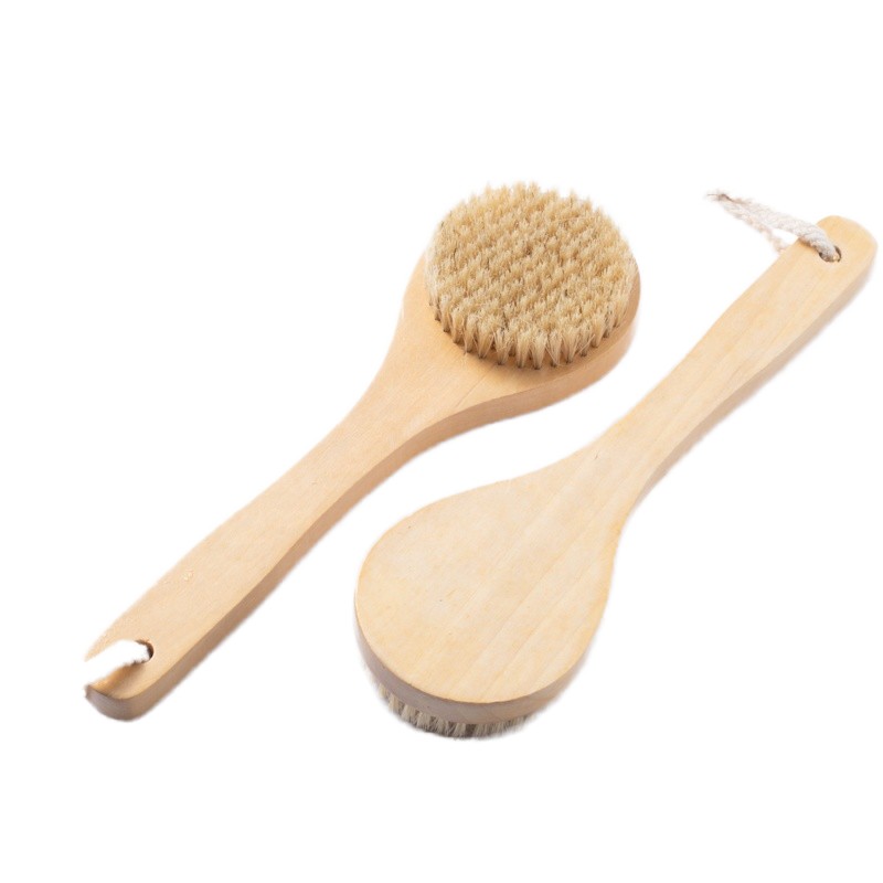 Bath Brush Manufacturer - Oval Bamboo Sponge Skin Cleaning Custom