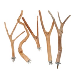 Bird Perch Manufacturer - Wooden Stand Cage Accessory Custom Sizes