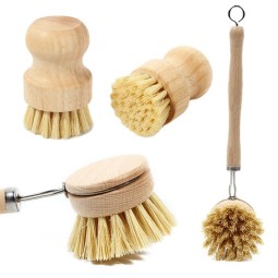 Pot Brush Supplier - Sisal Head Replaceable Eco Friendly Custom