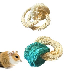 Pet Toy Supplier - Silk Gourd Core Rattan Material Custom