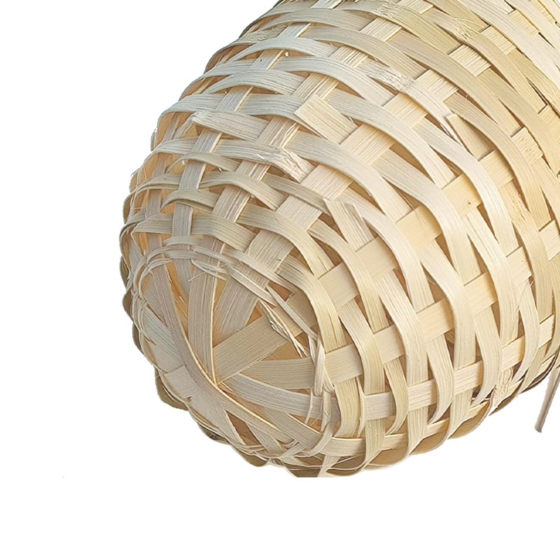 Bird Nest Supplier - Bamboo Woven Winter Set Animal Pattern Custom