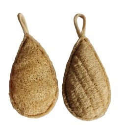Dish Scrubber Manufacturer - Coconut Fiber Loofah Water Drop Custom