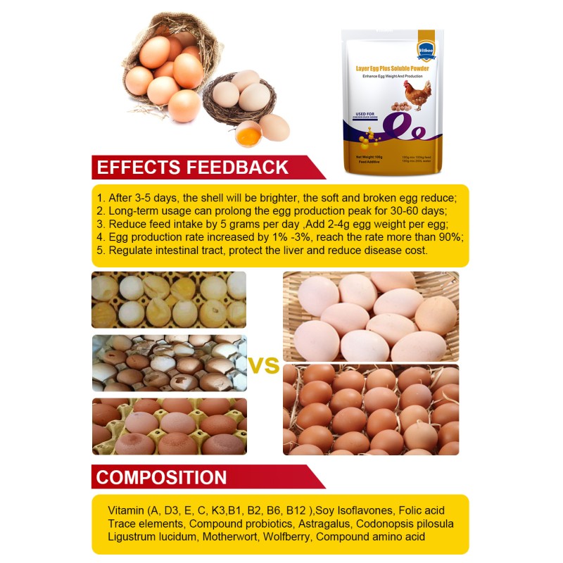 Chicken Growth Booster Factory - 1kg Mix 500kg Food Vitamin Supplement