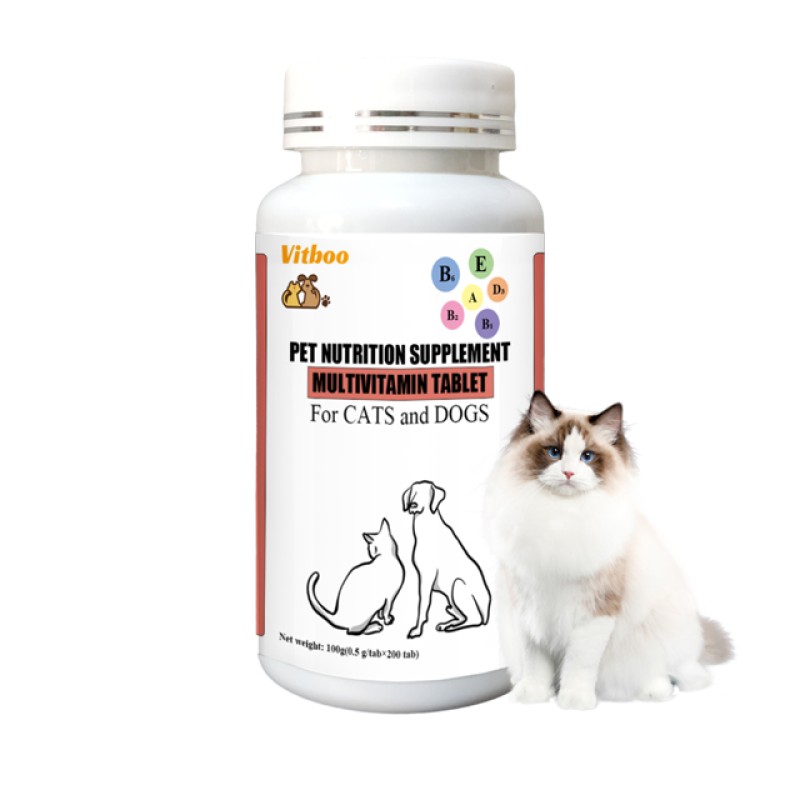 Multivitamin Powder for Pets Supplier - OEM Soluble Vitamin for Dog Skin and Coat