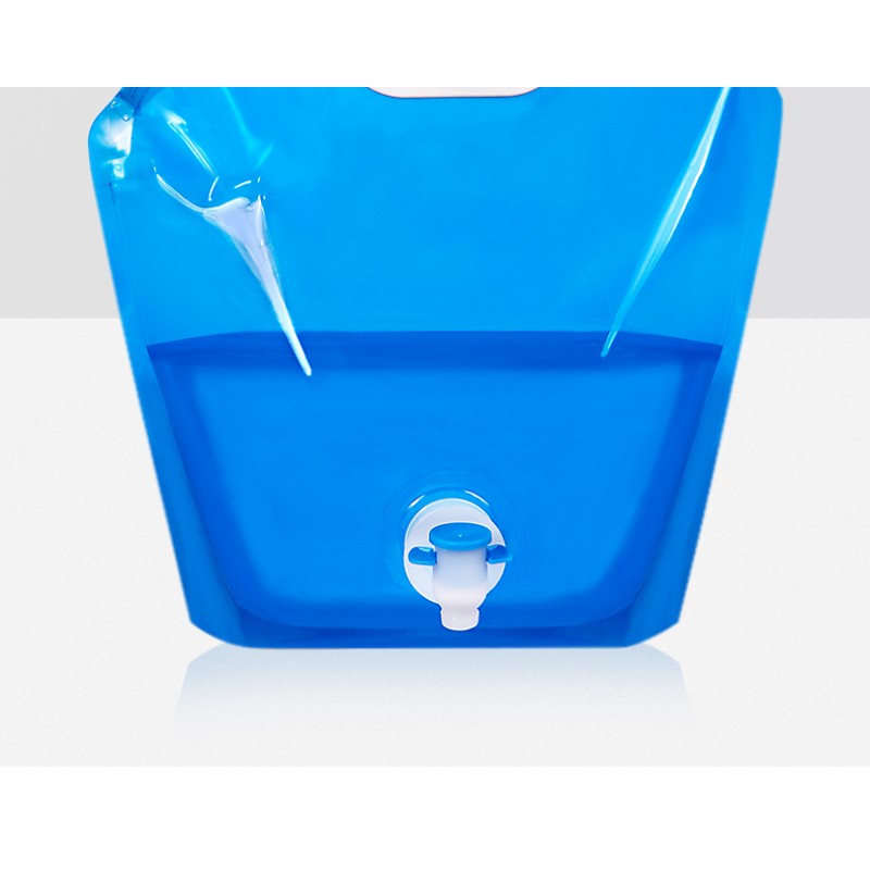 Folding Water Bag Manufacturer - 5L with Valve Large Capacity