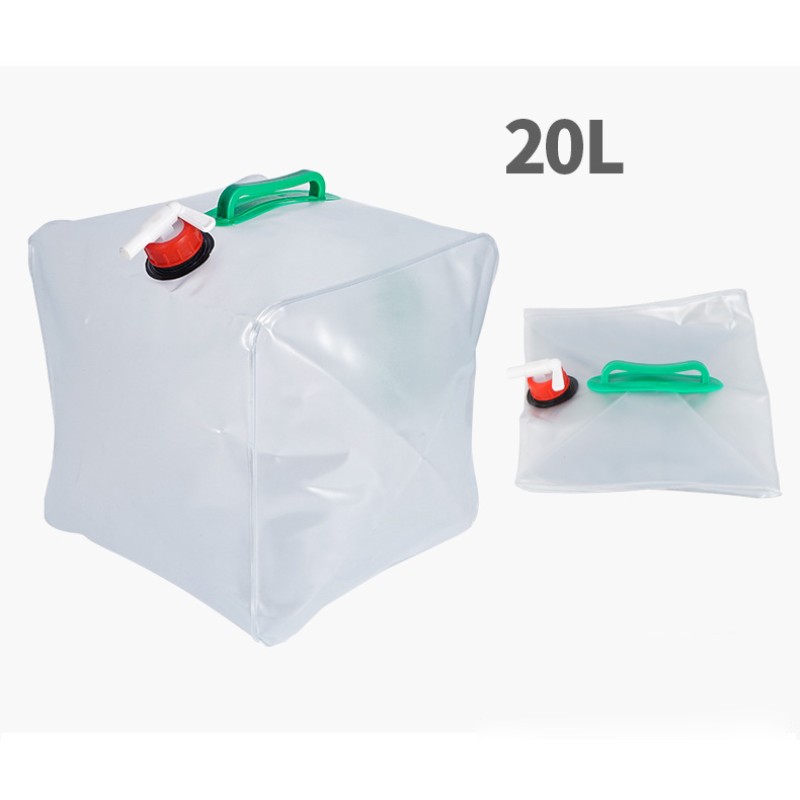 Folding Water Bag Supplier - 20L PVC Car Bucket for Camping
