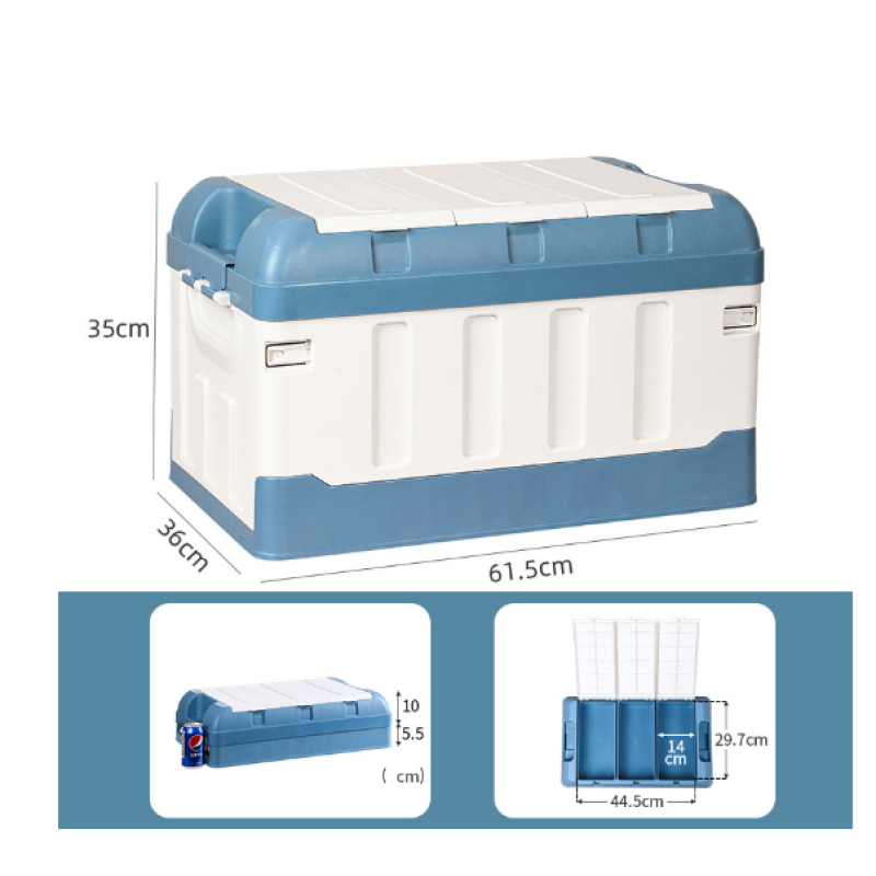 Storage Bin Manufacturer - Japanese Style Foldable Container with Doors