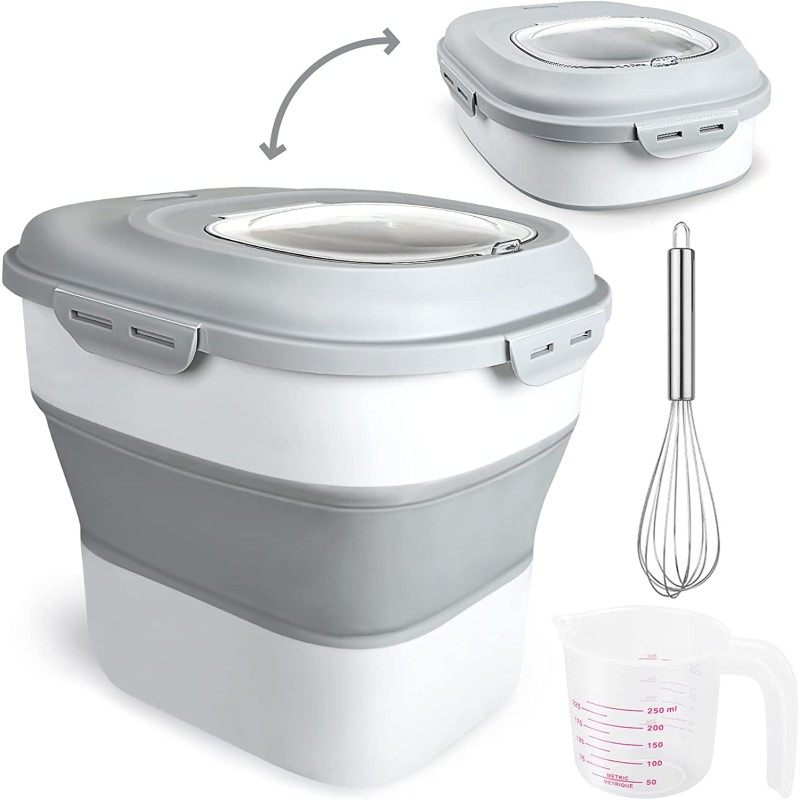 Pet Food Storage Box Manufacturer - 50lb Collapsible Container Custom