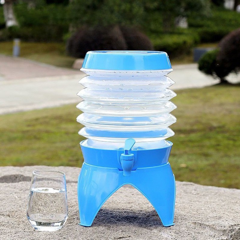 Folding Bucket Manufacturer - Outdoor Camping Stretch with Tap