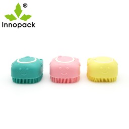 Pet Bath Brush Factory - Silicone Shower Massage Cleaning Brush