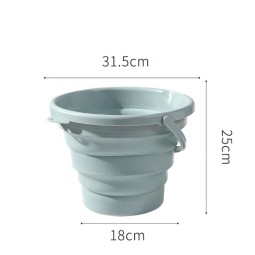 Folding Bucket Manufacturer - Round Plastic 10l Water Mop Bucket