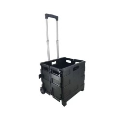 Folding Cart Manufacturer - Grocery Rolling Utility Laundry Basket
