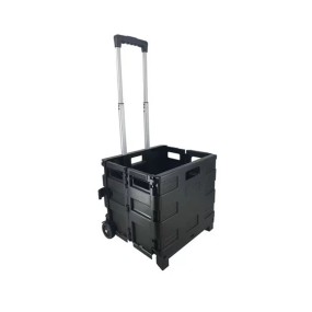 Folding Cart Manufacturer - Grocery Rolling Utility Laundry Basket