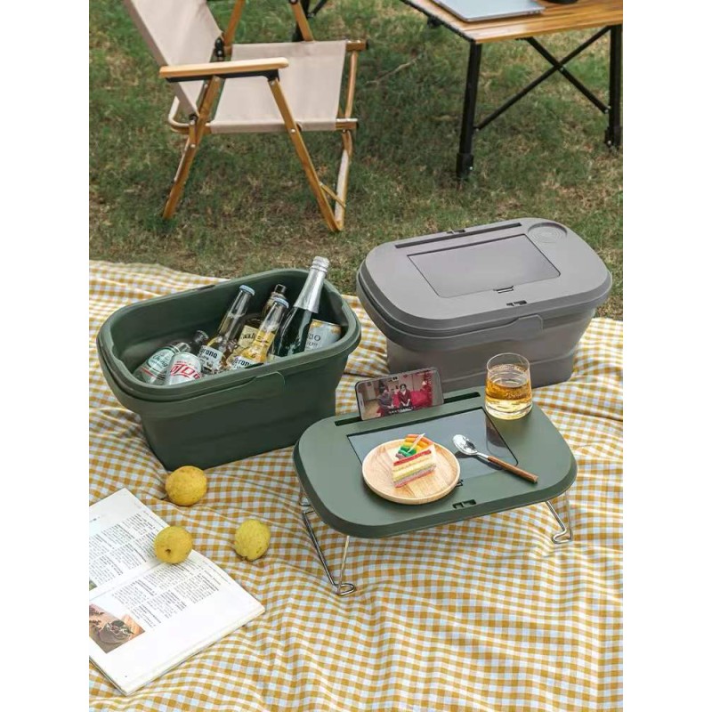 Folding Basin Supplier - Multifunctional Plastic Picnic Basket