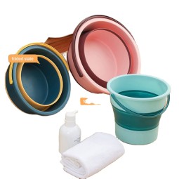 Foot Soaking Bucket Factory - Silicone PP Bath Foldable Bucket