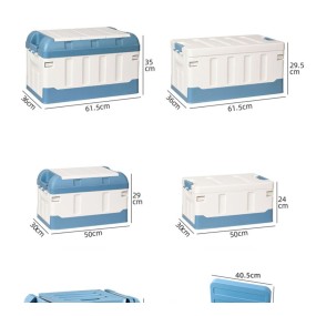 Storage Bin Manufacturer - Japanese Style Foldable Container with Doors