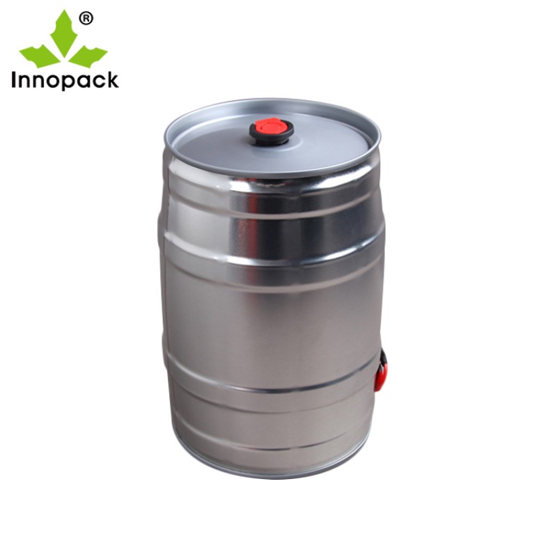 Beer Can Manufacturer - 5 Liter Plain Color Mini Keg with Tap