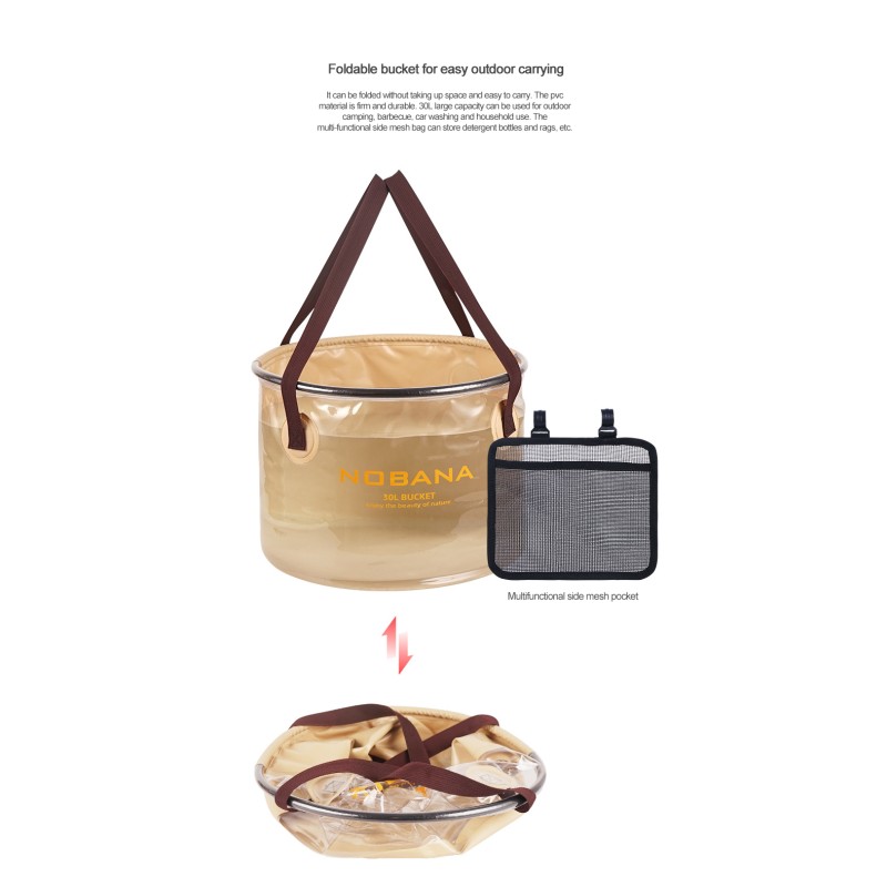 Folding Bucket Factory - Outdoor Camping Retractable Barbecue