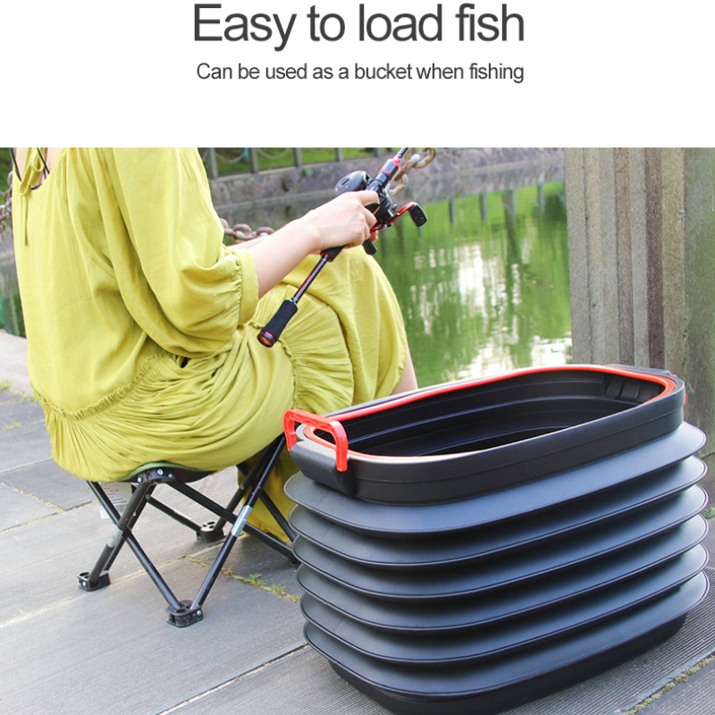 Car Wash Bucket Manufacturer - Telescopic Fishing Storage Bucket